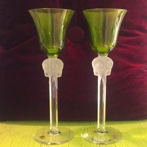 Vintage Bleikristall New drink glasses